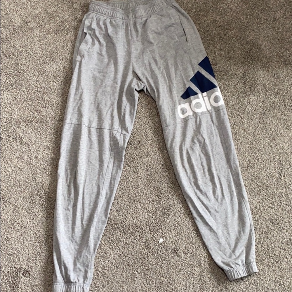 light grey sweatpants